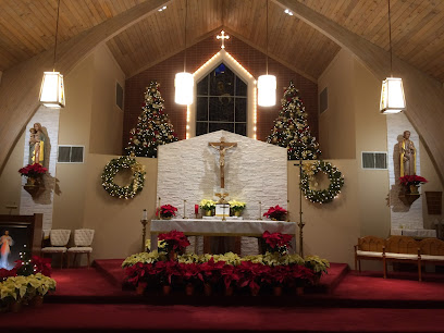 (Brush) St Mary's Catholic Church