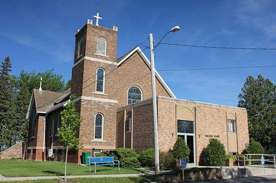 (Bode) Divine Mercy Catholic Parish - St Joseph Church Building