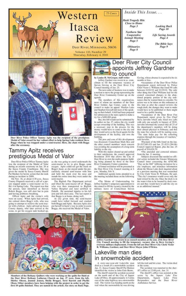 (Deer River) Sacred Heart